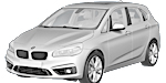BMW F45 C2155 Fault Code